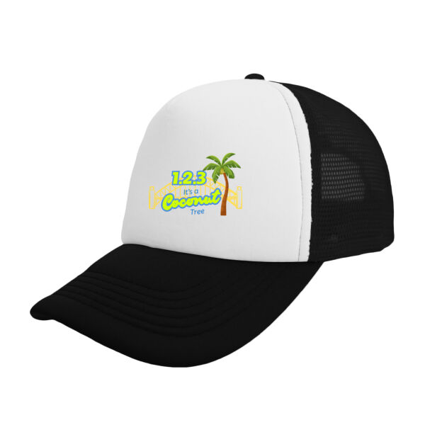 KOKO VIBE TRUCKER HAT | B&W Thumbnail
