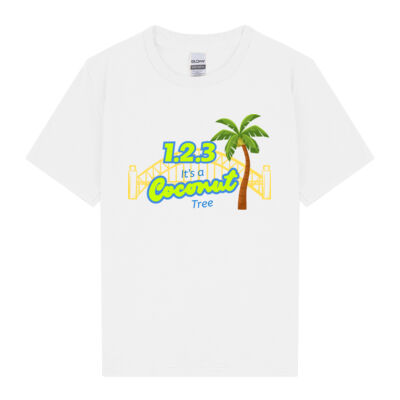 KOKO VIBE  KIDS TEE | WHITE Thumbnail