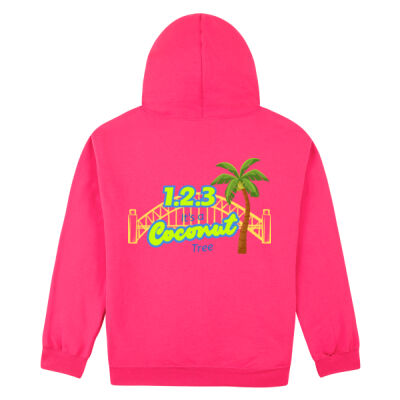 KOKO VIBE HOODIE | PINK Thumbnail