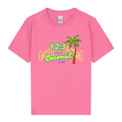 KOKO VIBE  KIDS TEE | PINK Thumbnail