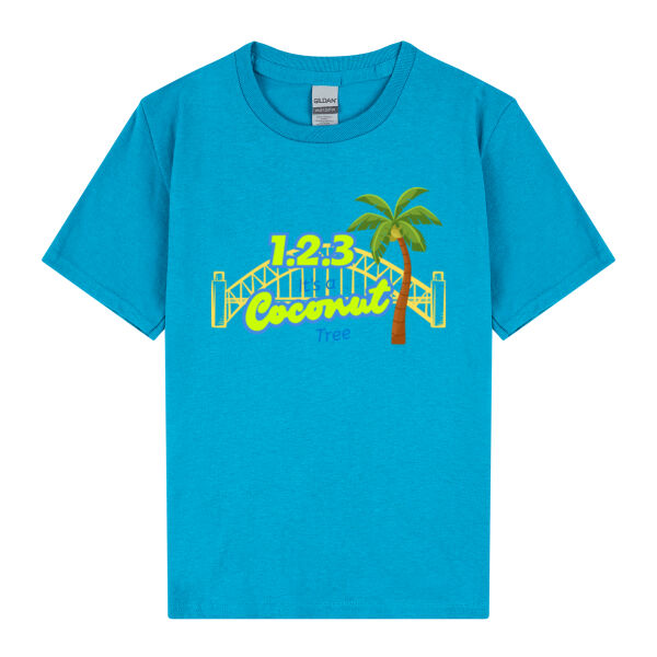 KOKO VIBE  KIDS TEE | BLUE Thumbnail