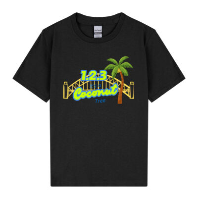 KOKO VIBE  KIDS TEE | BLACK Thumbnail