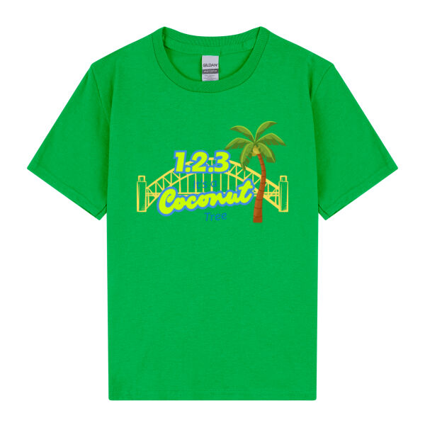 KOKO VIBE  KIDS TEE | GREEN Thumbnail