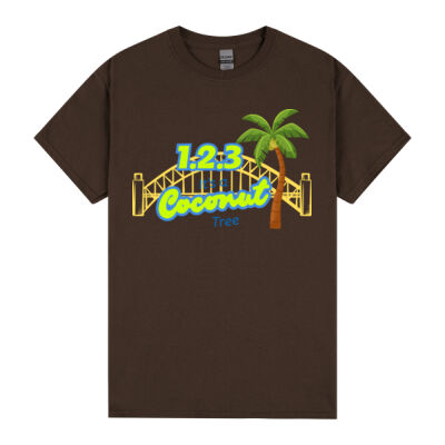 KOKO VIBE ADULT TEE | BROWN Thumbnail