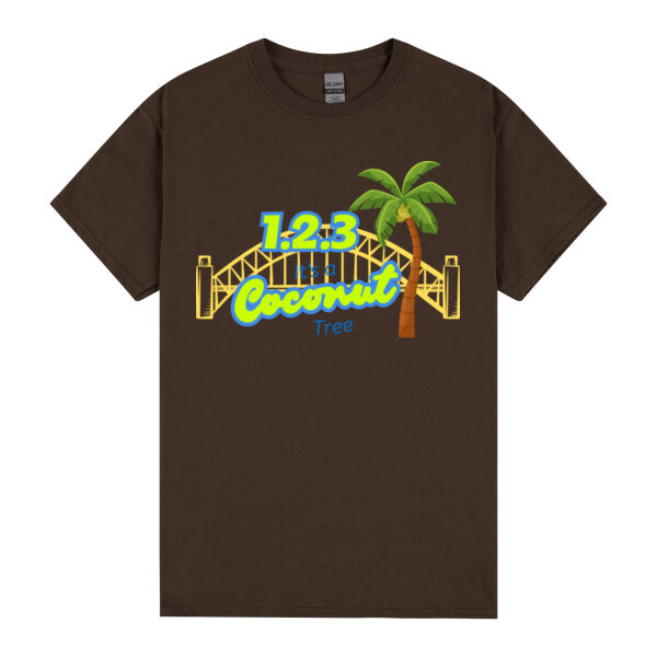 KOKO VIBE ADULT TEE | BROWN Thumbnail