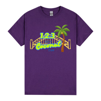 KOKO VIBE ADULT TEE | PURPLE Thumbnail