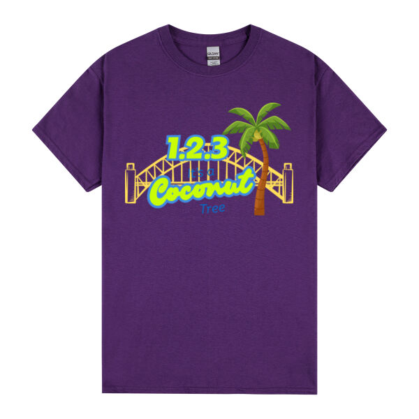 KOKO VIBE ADULT TEE | PURPLE Thumbnail