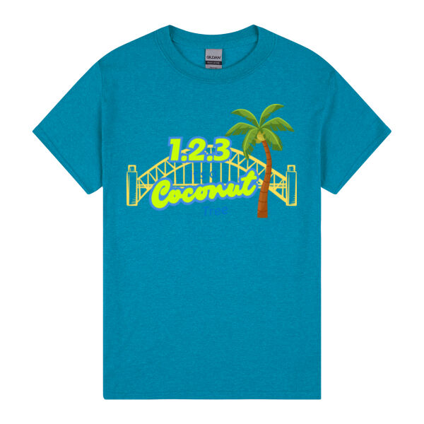 KOKO VIBE ADULT TEE | BLUE Thumbnail